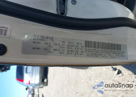 2019 Dodge Journey Se from USA, damaged, VIN 3C4PDCBB8KT852508